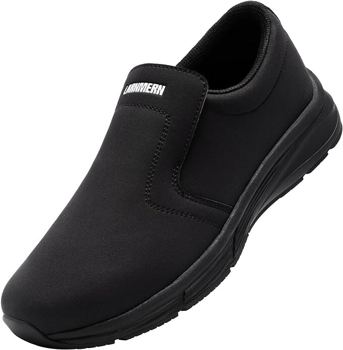 SIZE 11.5 LARN SAFETY Men Work Shoes Non Slip Waterproof slip-on