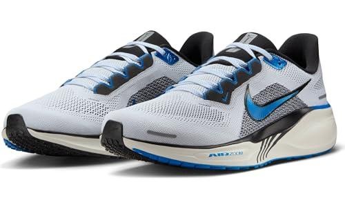Nike Mens’ Air Zoom Pegasus 41 Running Shoes – White/Photo Blue/Black/Sail