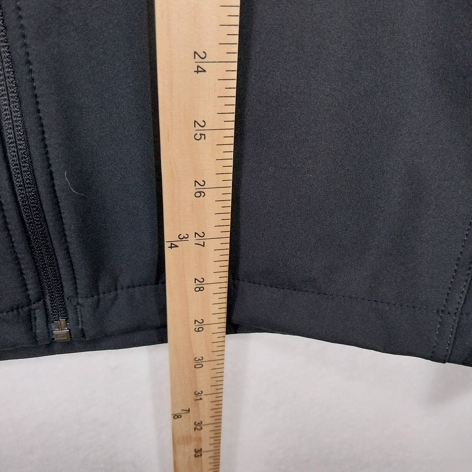 Port Authority Jacket Mens XL Black Soft Shell Full Zip Fleece Lined NEW