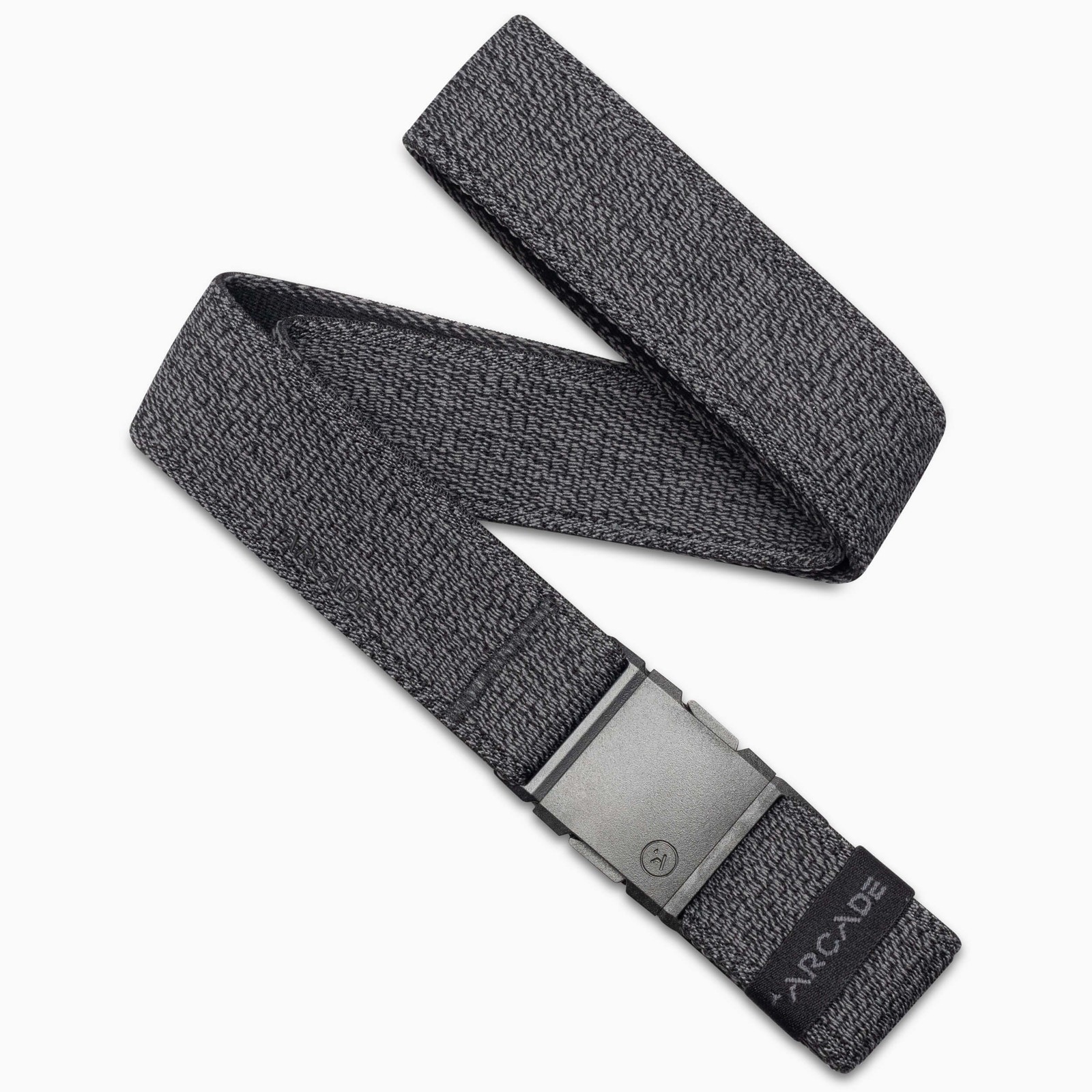 Arcade Belts Atlas Slim Belt, Heather Black