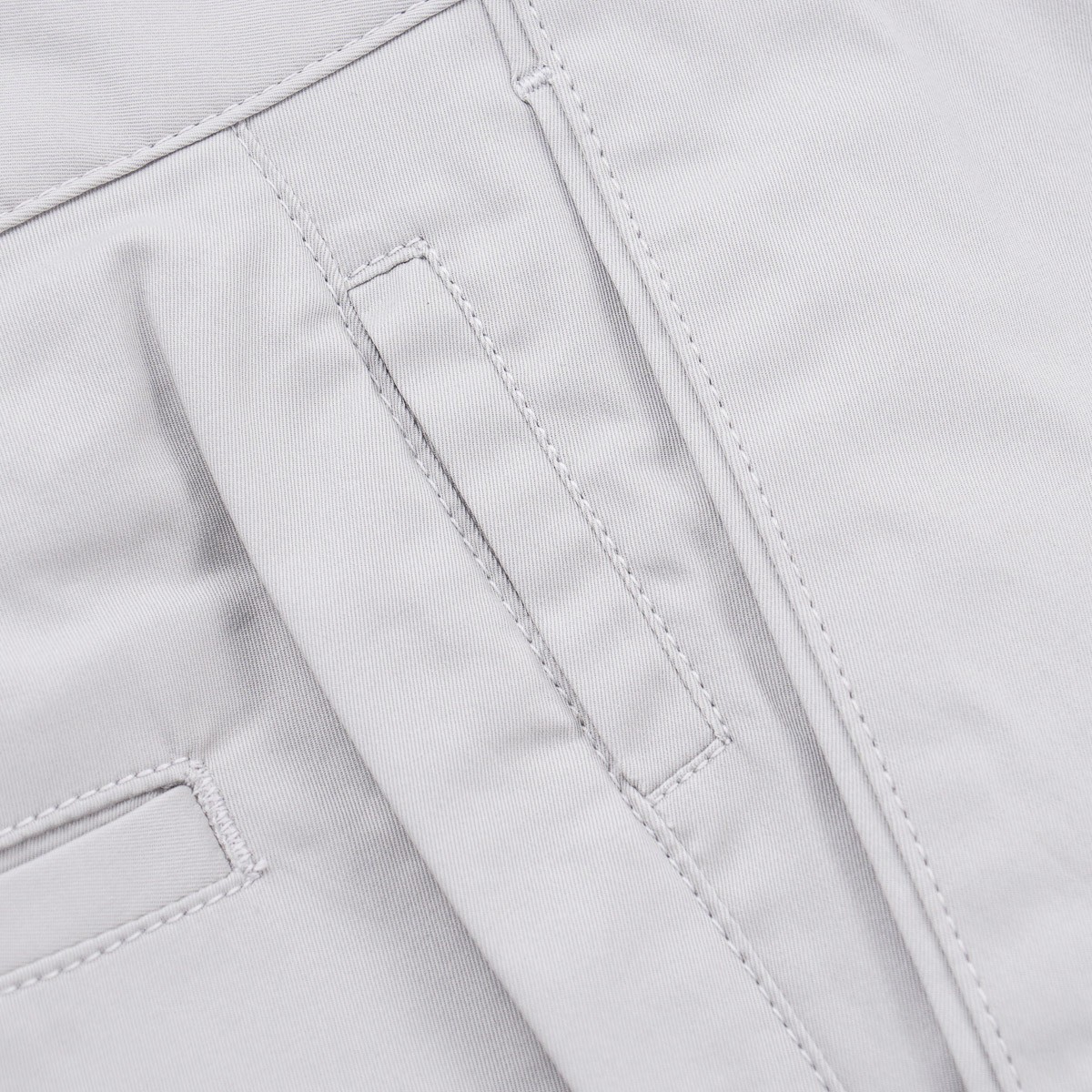 Brett Johnson Gray Lightweight Cotton Flat-Front Chino Pants 38 (Eu 54) NWT