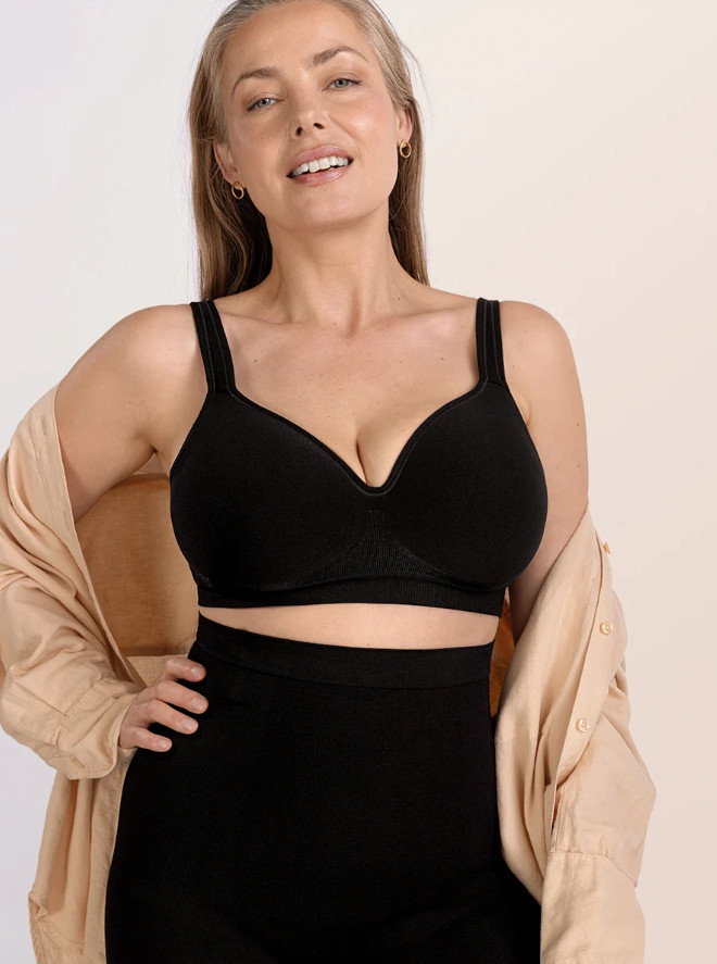 Shapermint Essentials Sweetheart Wireless Contour Bra