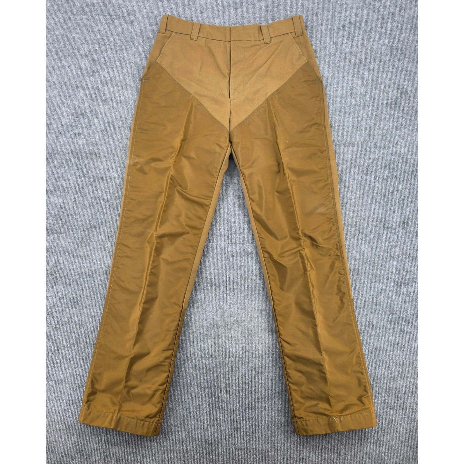 Duxbak Upland Field Pants & Vest Mens Brown Canvas Nylon Brush Guard Hunting USA