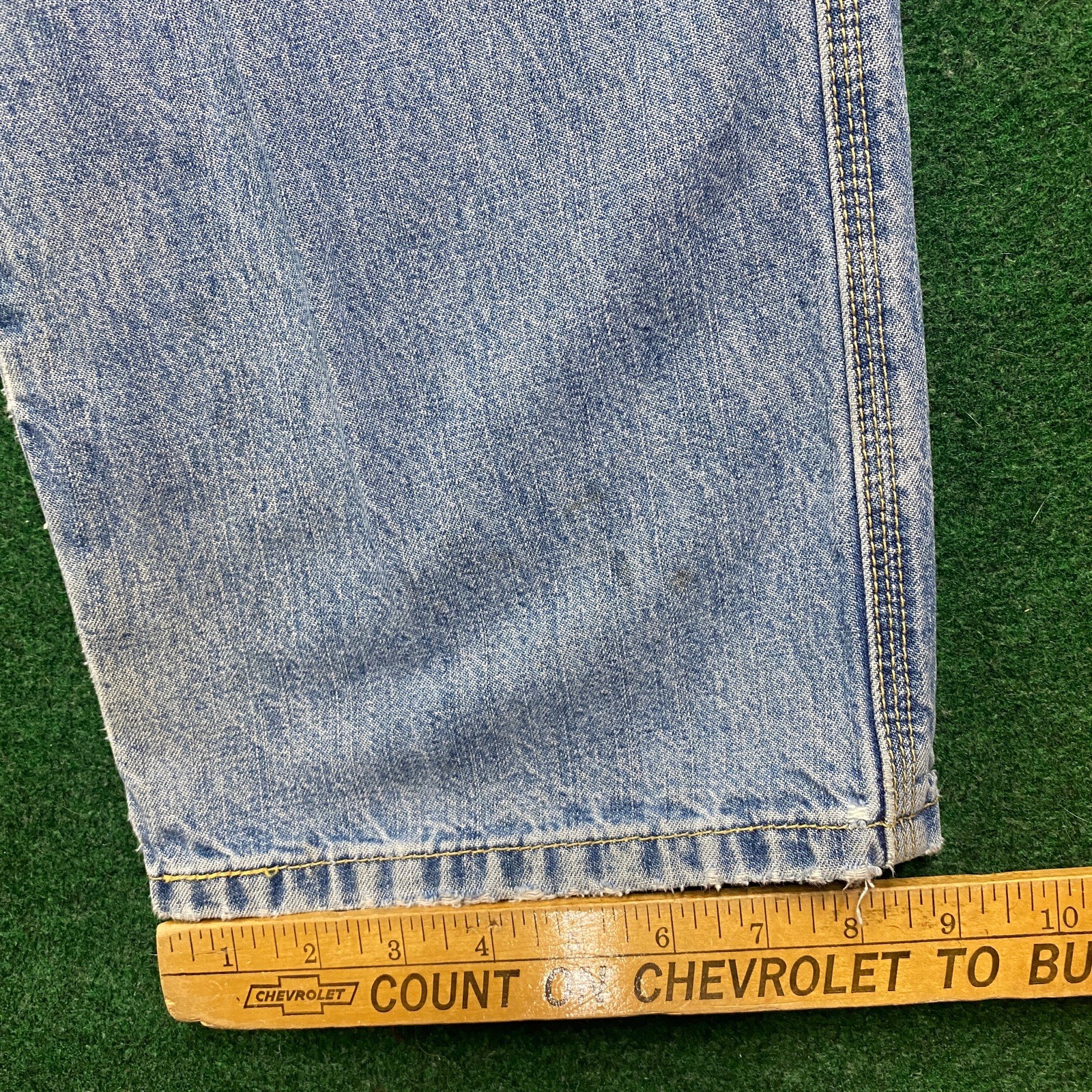 Vintage Levis Silvertab Jeans Mens 34 Blue Denim 90S BAGGY Wide Leg FITS 34×33