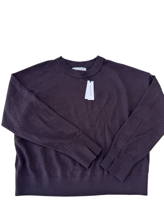 Banana Republic Brown Merino Crew Neck Jumper Size S