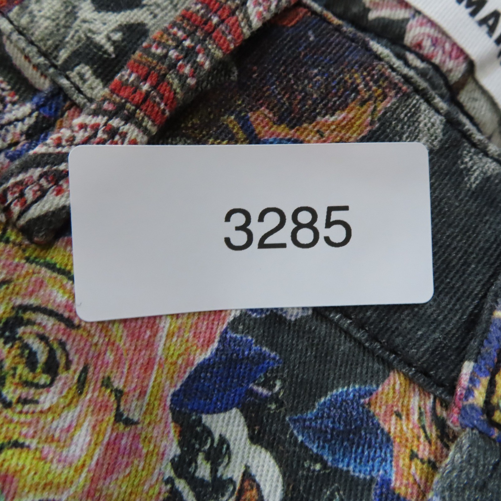 Etienne Marcel Floral Paisley Mixed Print Skinny Jeans Lux Boho Multi-Color 24