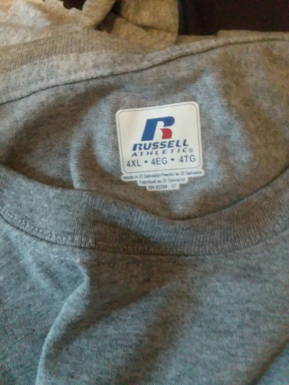 Russell Athletic pocket Tshirt various sizes colors xl-4xl new Wtags