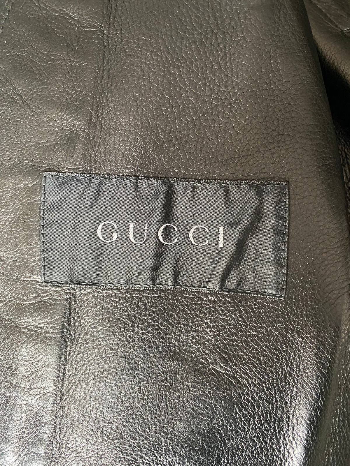 Gucci Tom Ford FW98 Runway Biker Leather Jacket — IT 46 / US 36 — Rare Archival