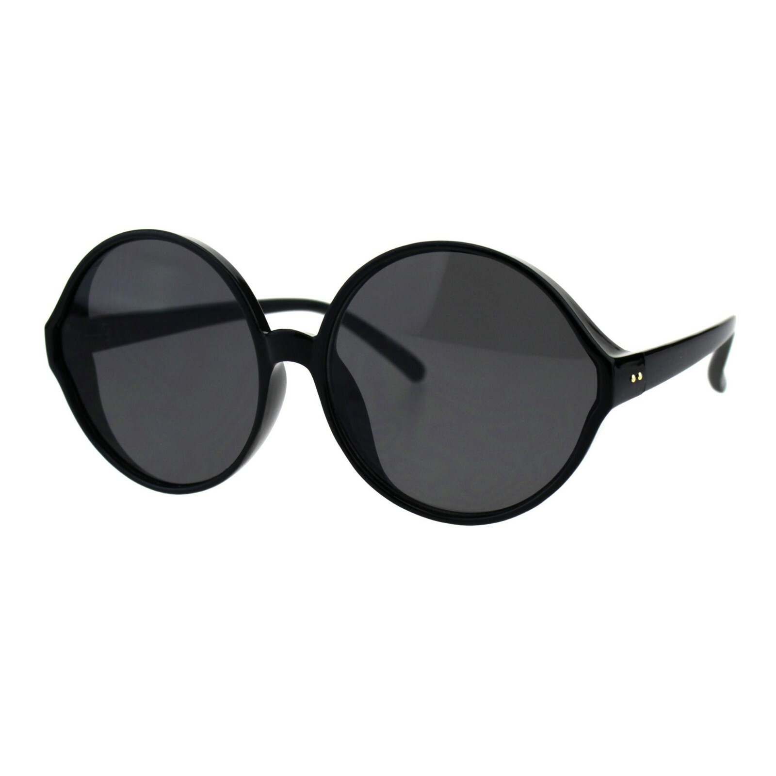 Oversized Round Sunglasses Womens Circle Frame Designer Style UV 400