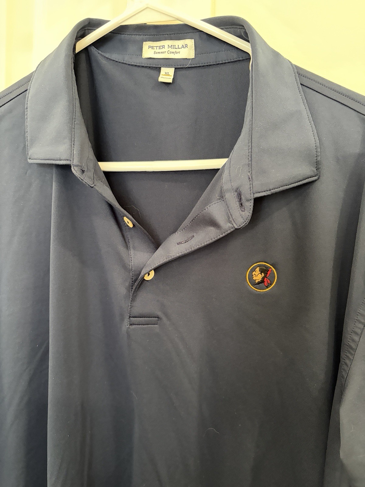 Peter Millar Summer Comfort Seminole Golf Club Polo Shirt Men’s XL AOP