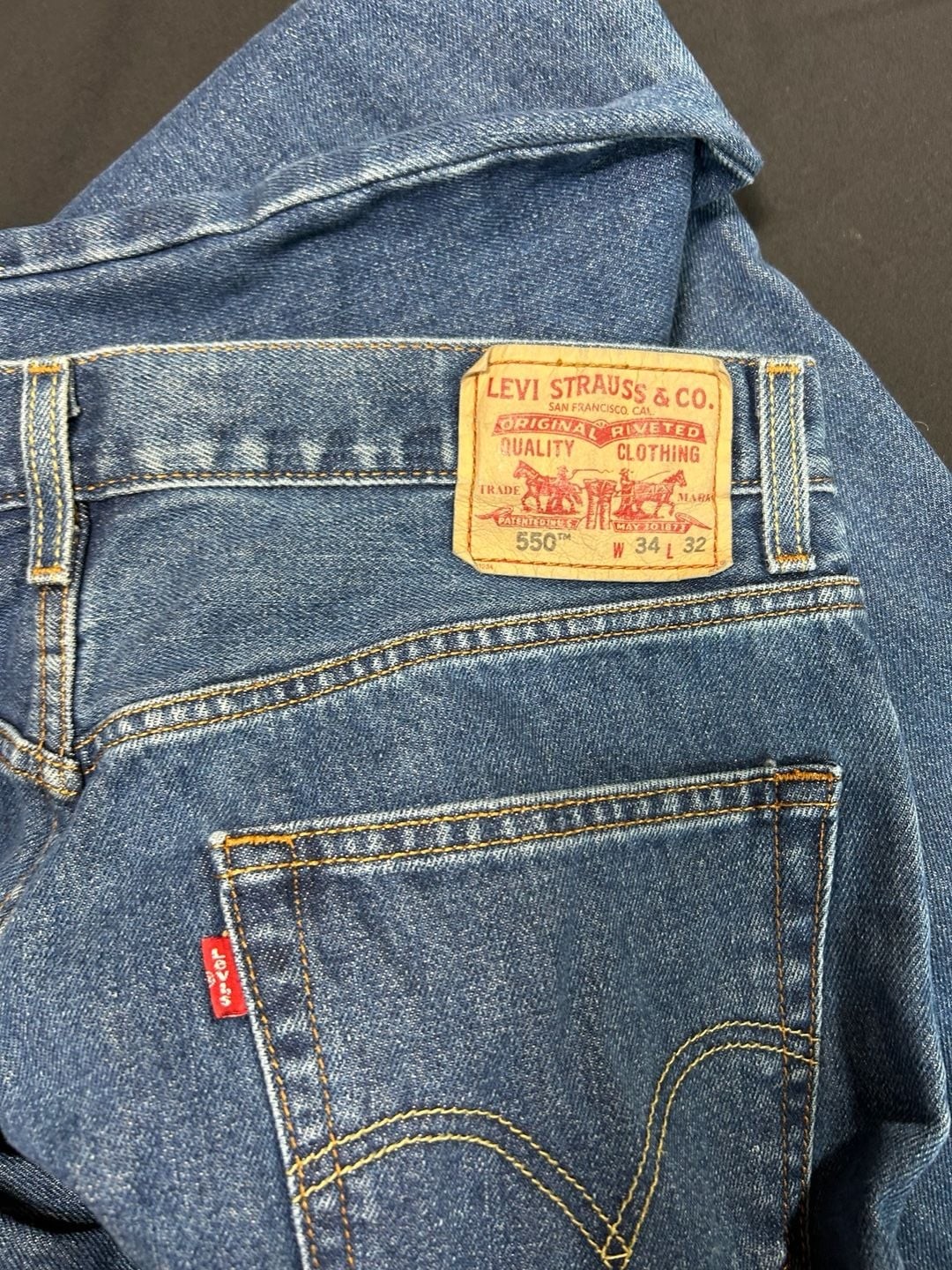 Levi’s 550 Relaxed Fit Denim Jeans