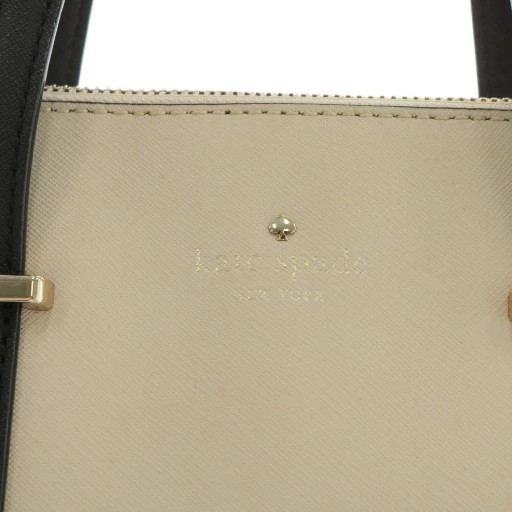 Used Kate Spade Cedar Street Maise handbag shoulder 2WAY leather logo ivory blac