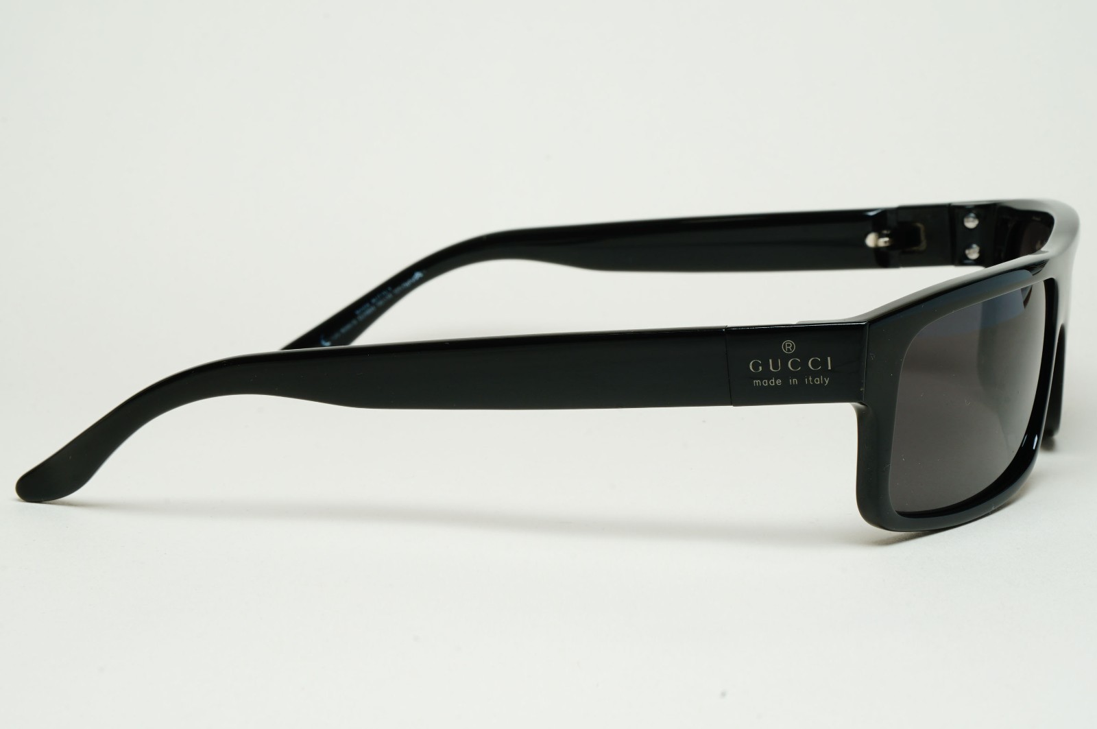 Gucci Sunglasses 2005 Vintage Black Rectangle GG 1606/S D28BN 56mm 301225