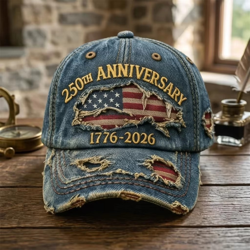 Vintage Washed Cotton Snapback Baseball Cap Unisex Adjustable Strap Sun