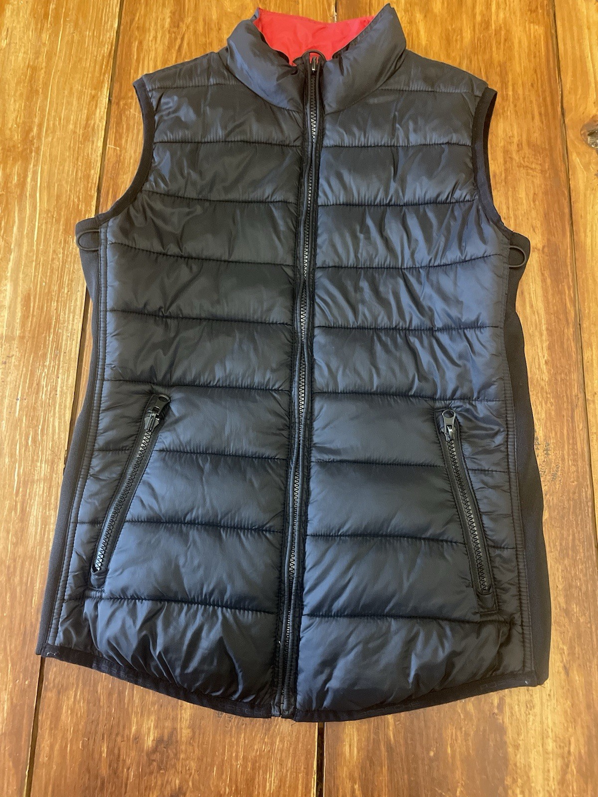 Porsche Driver’s Selection Puffer Vest Reversible Size Eu: Xs US: Xxs Black/ Red