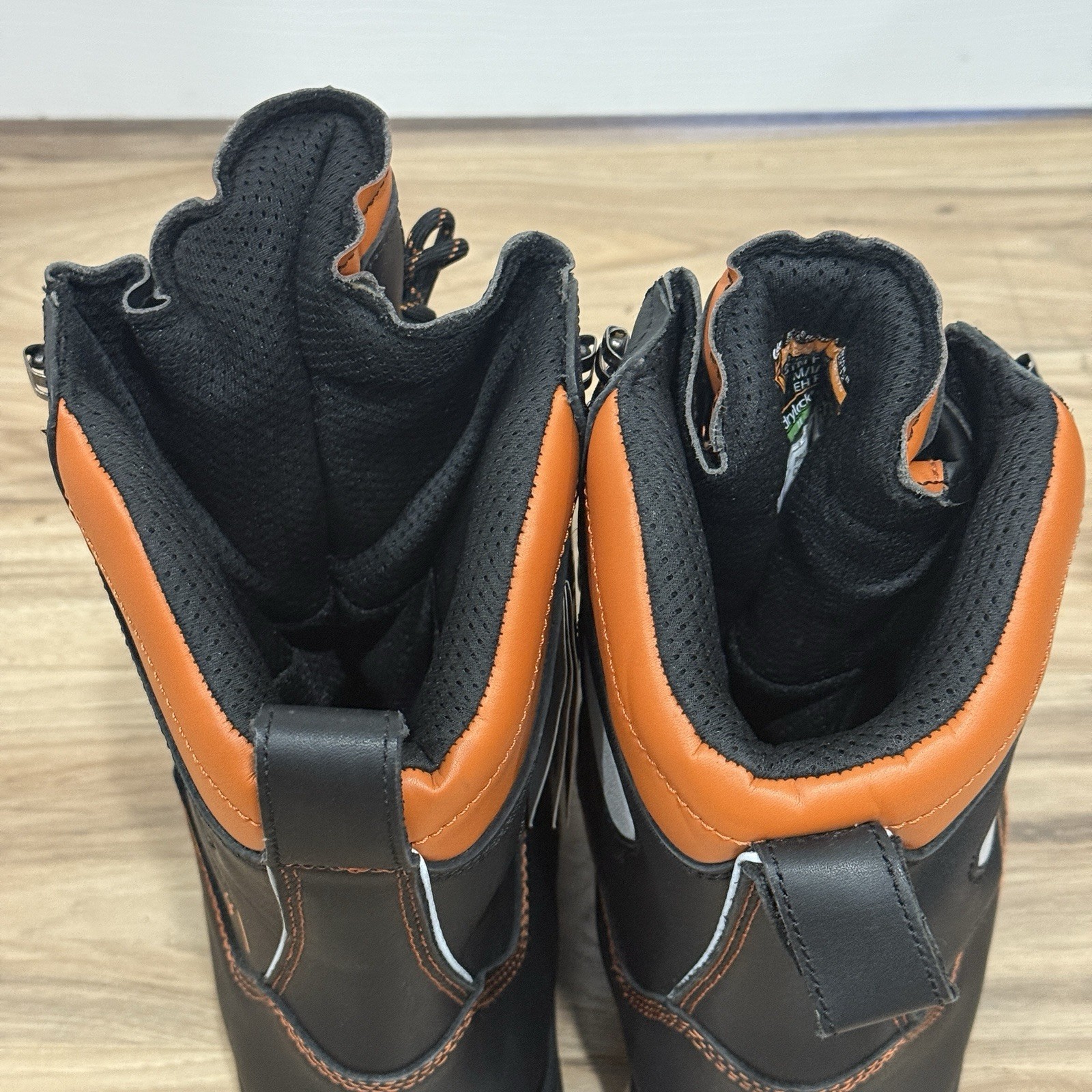 Battler, Orange | 8″ Lumberjack Chainsaw Safety Composite Toe Work Boots