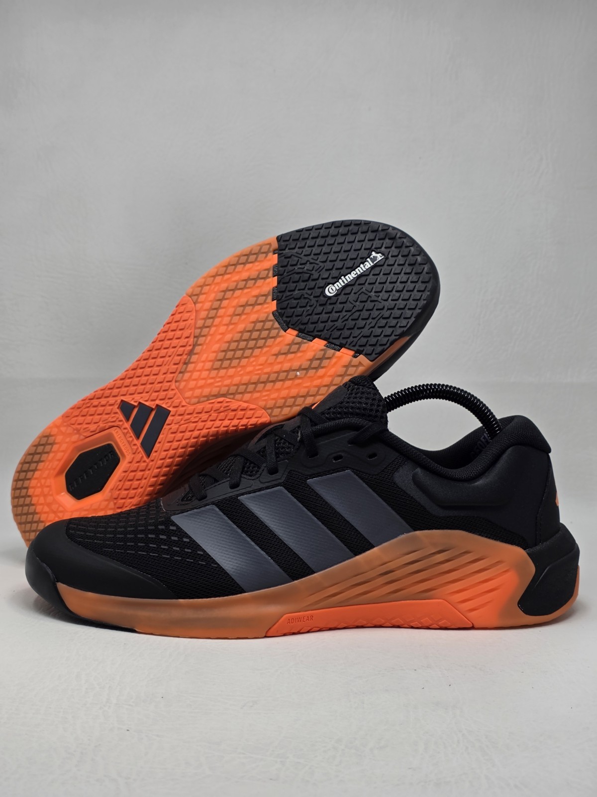 Adidas Dropset 4 Power Training Shoes Black Orange Mens Size 10.5 JR4677 New