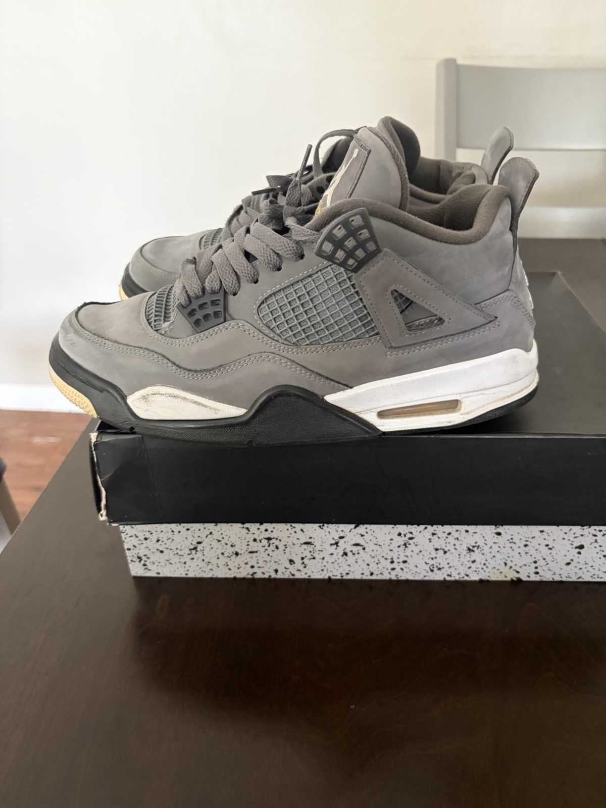 Nike Air Jordan 4 Cool Grey 2019 Size 9