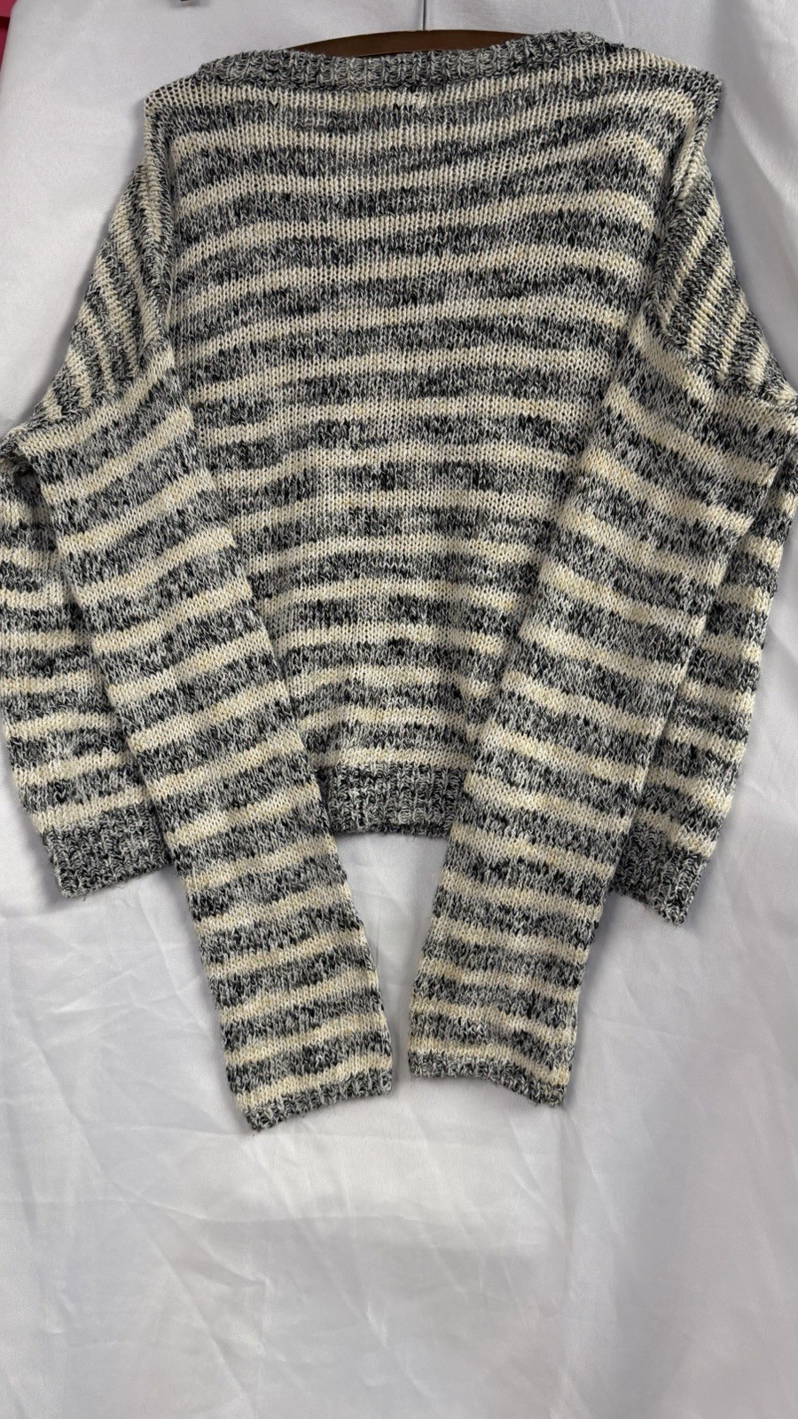 Women’s Ralph Lauren Denim & Supply Blue And Beige Striped Sweater Size L