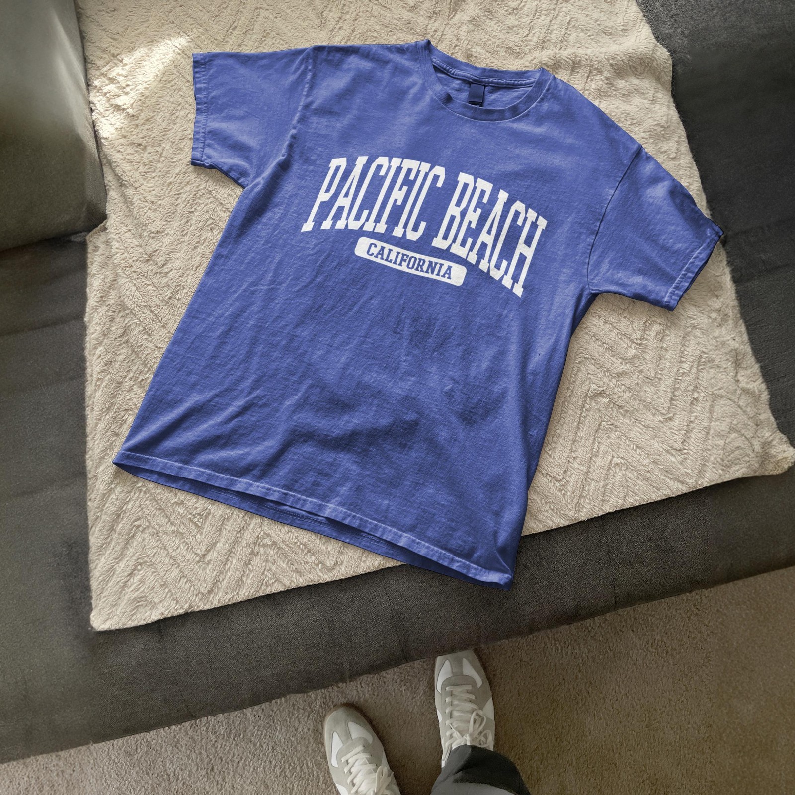 Pacific Beach California Souvenir Beach, Aesthetic, Retro T-Shirt