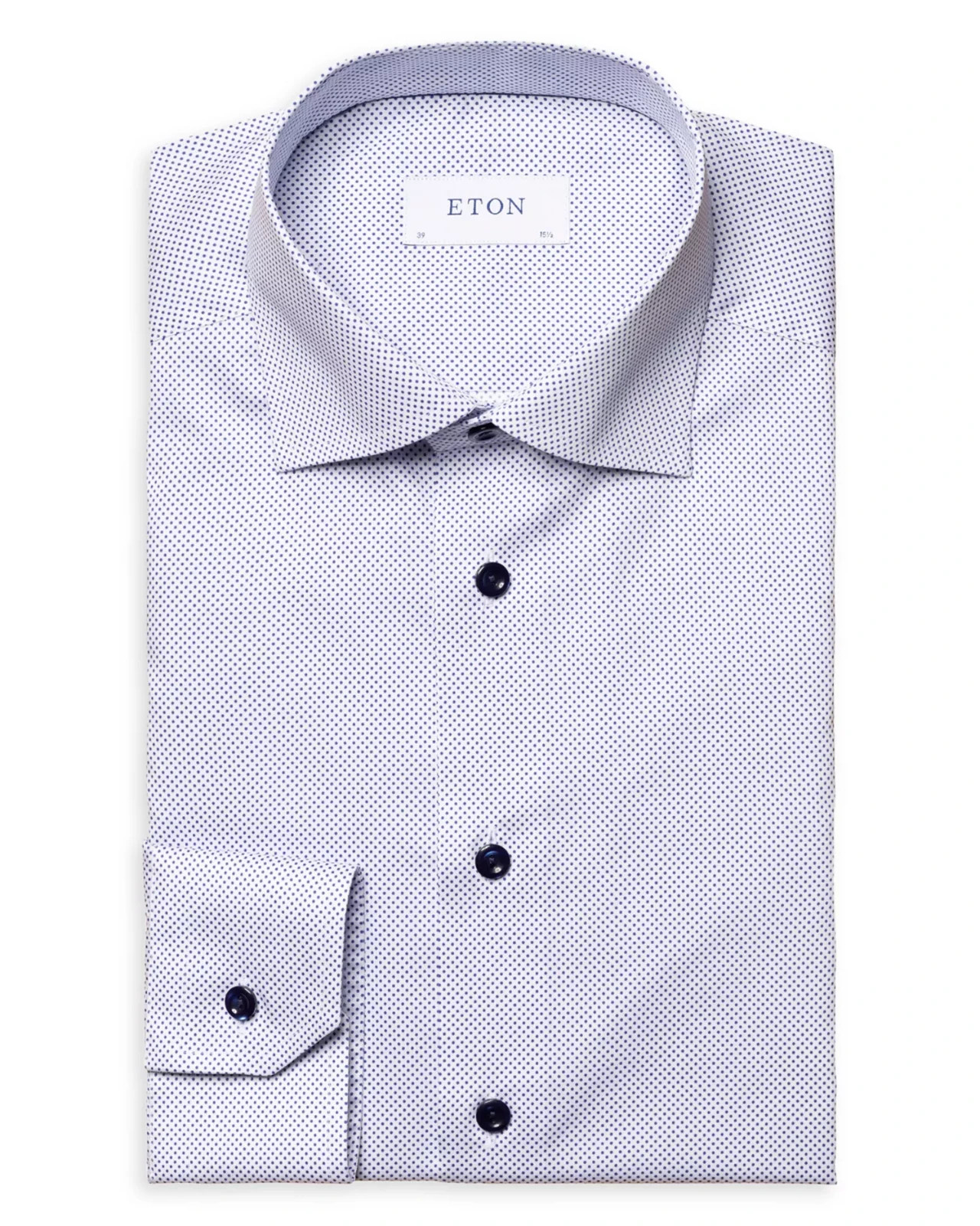 Eton Slim Fit Signature Dot Shirt MSRP $270
