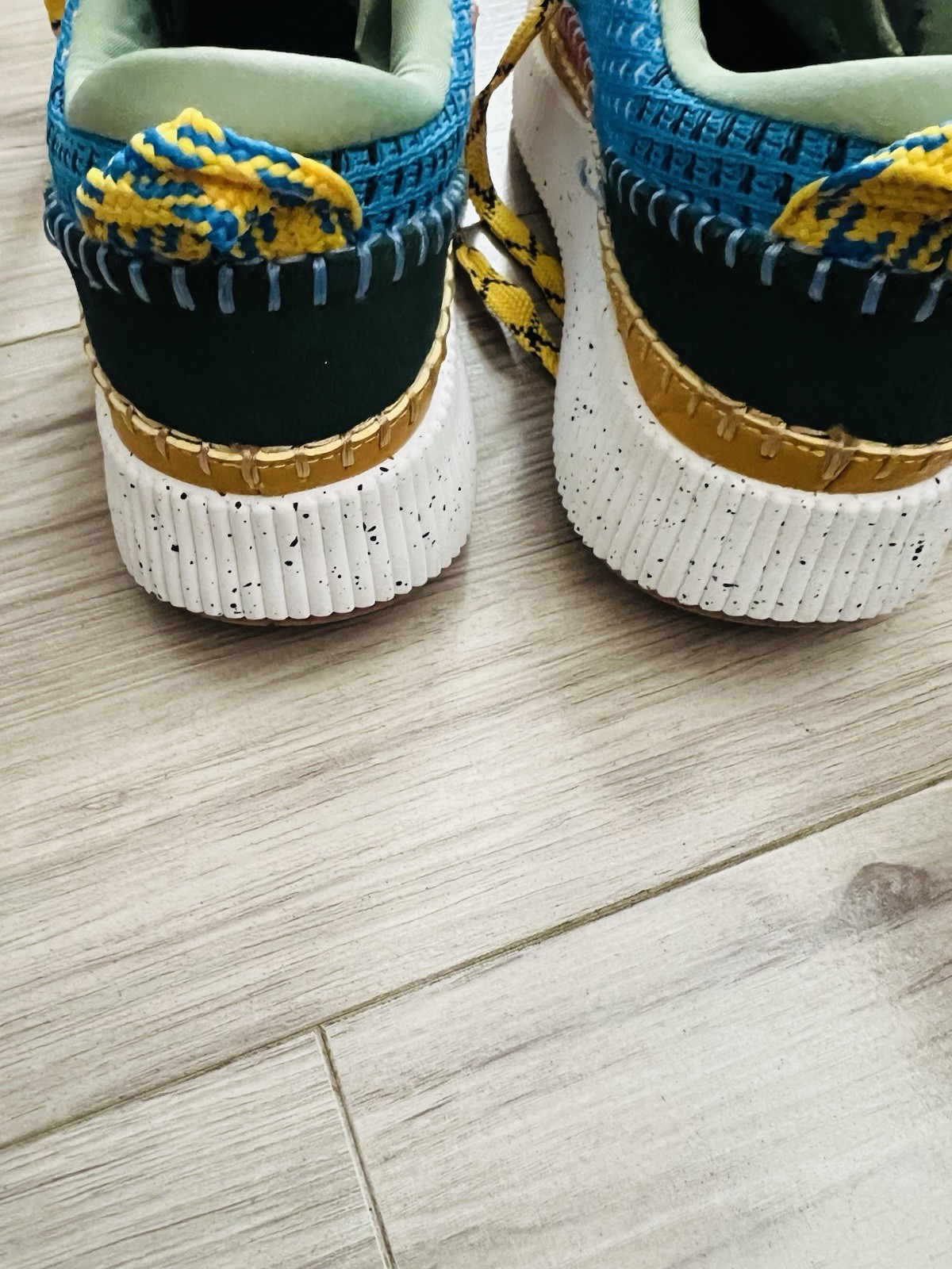 Berness Willow Blue Yellow Mustard Combo Multi Sneakers /8