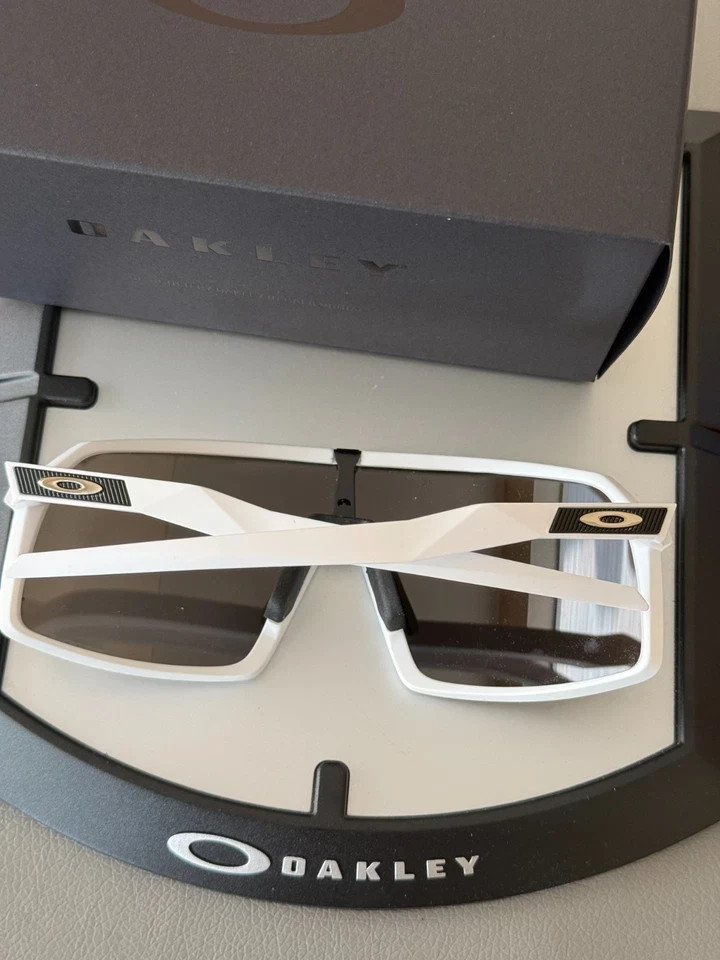 Oakley Sutro OO9406 Polished White Frame Prizm Mirror Lens Sunglasses
