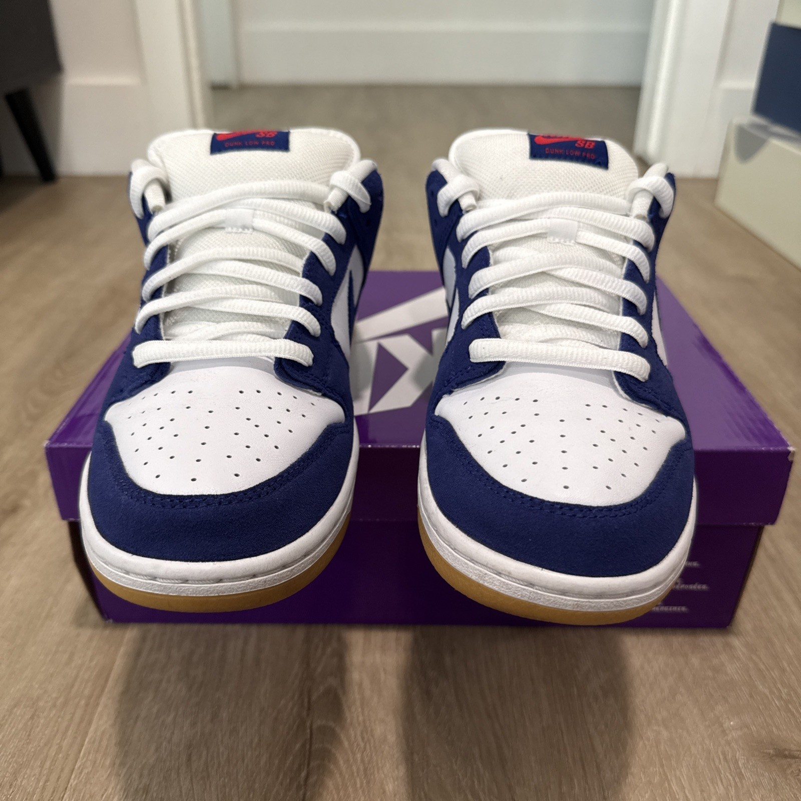 Nike SB Dunk Low Pro Premium Deep Royal Blue, Los Angeles Dodgers Size 10