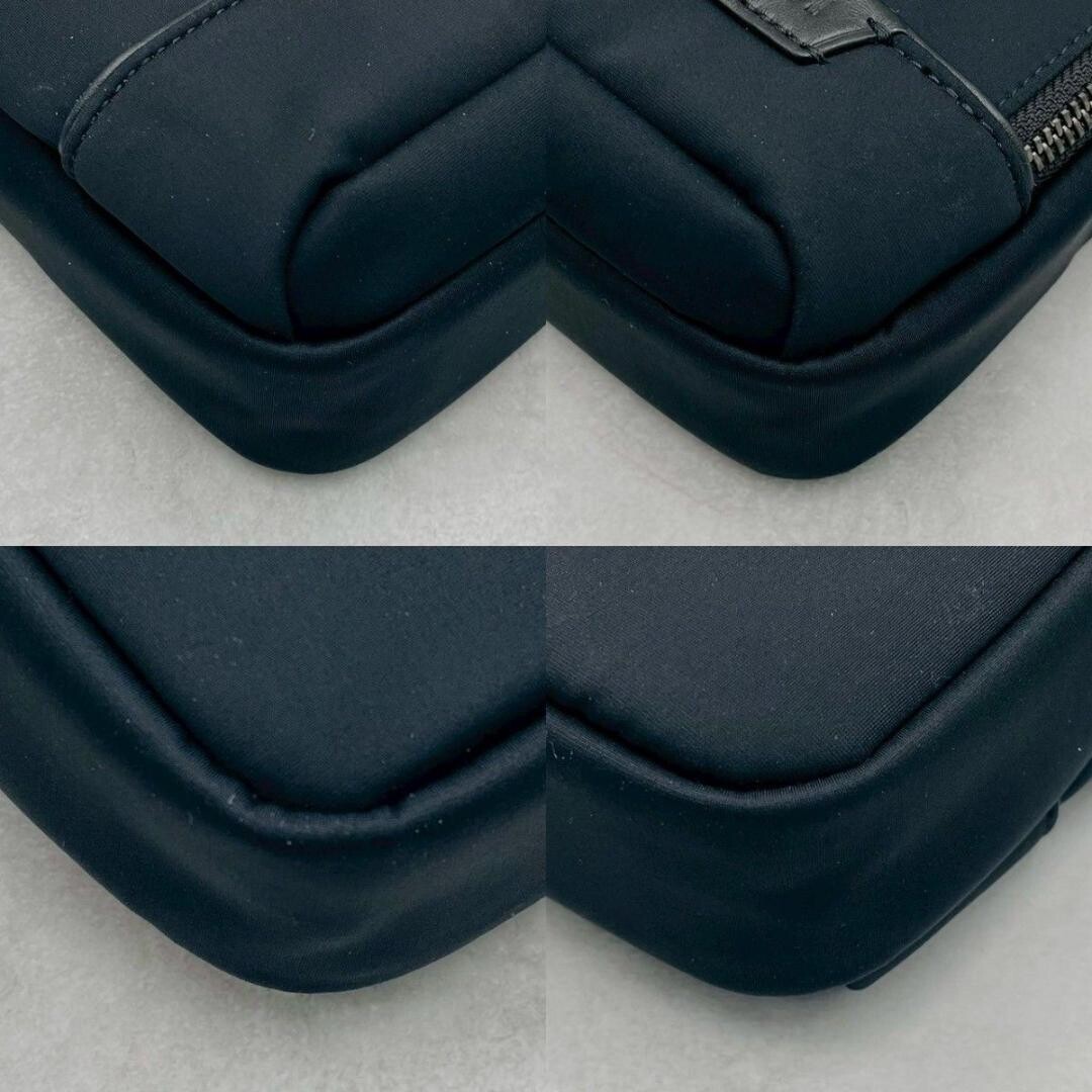 TUMI Harrison Nichols Black Nylon One Shoulder Bag Crossbody Business Auth