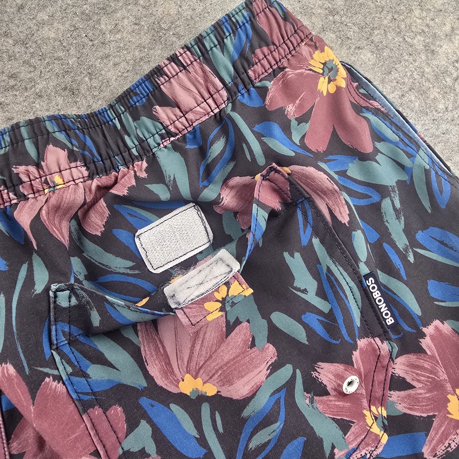 Bonobos Men’s XL 9″ Inseam Swim Trunks Floral Quick Dry Compression Liner