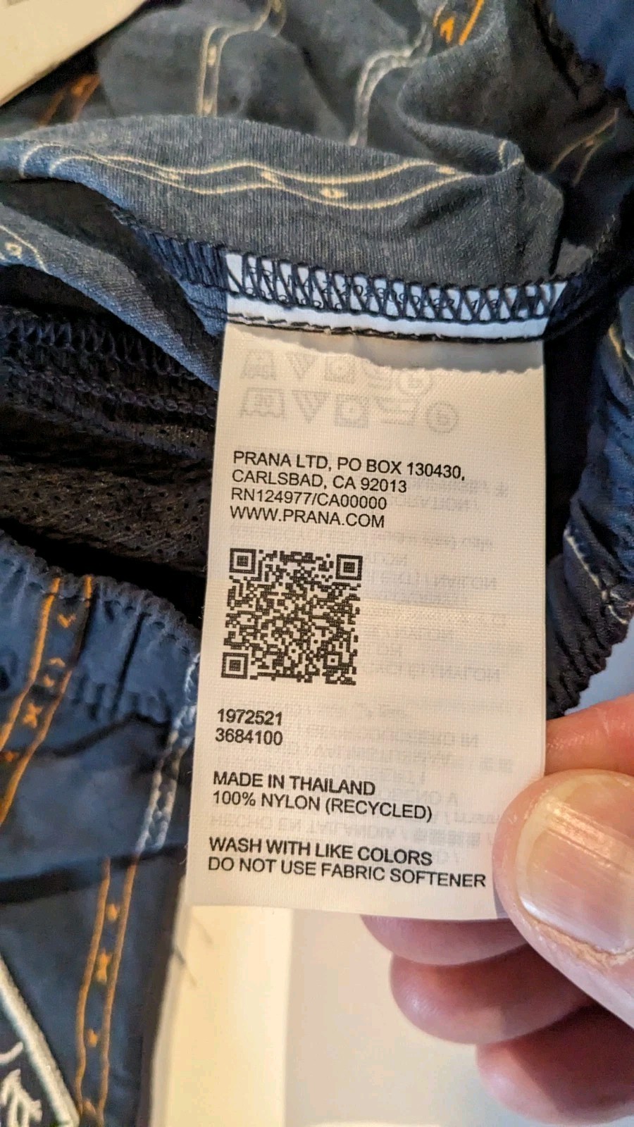 prAna Indio Heritage Shorts Stormy Night Men’s Small NWT $75 MSRP