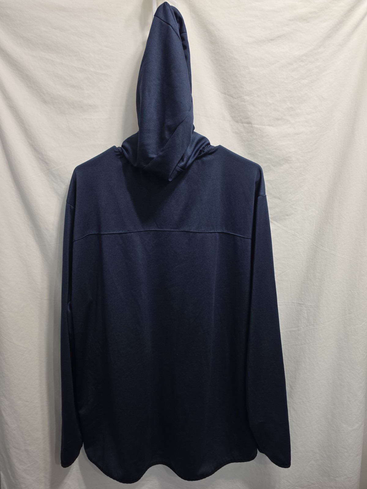 Russell Dri Power 360 Track Jacket Men’s XL 46-48 Blue Hooded Full Zip