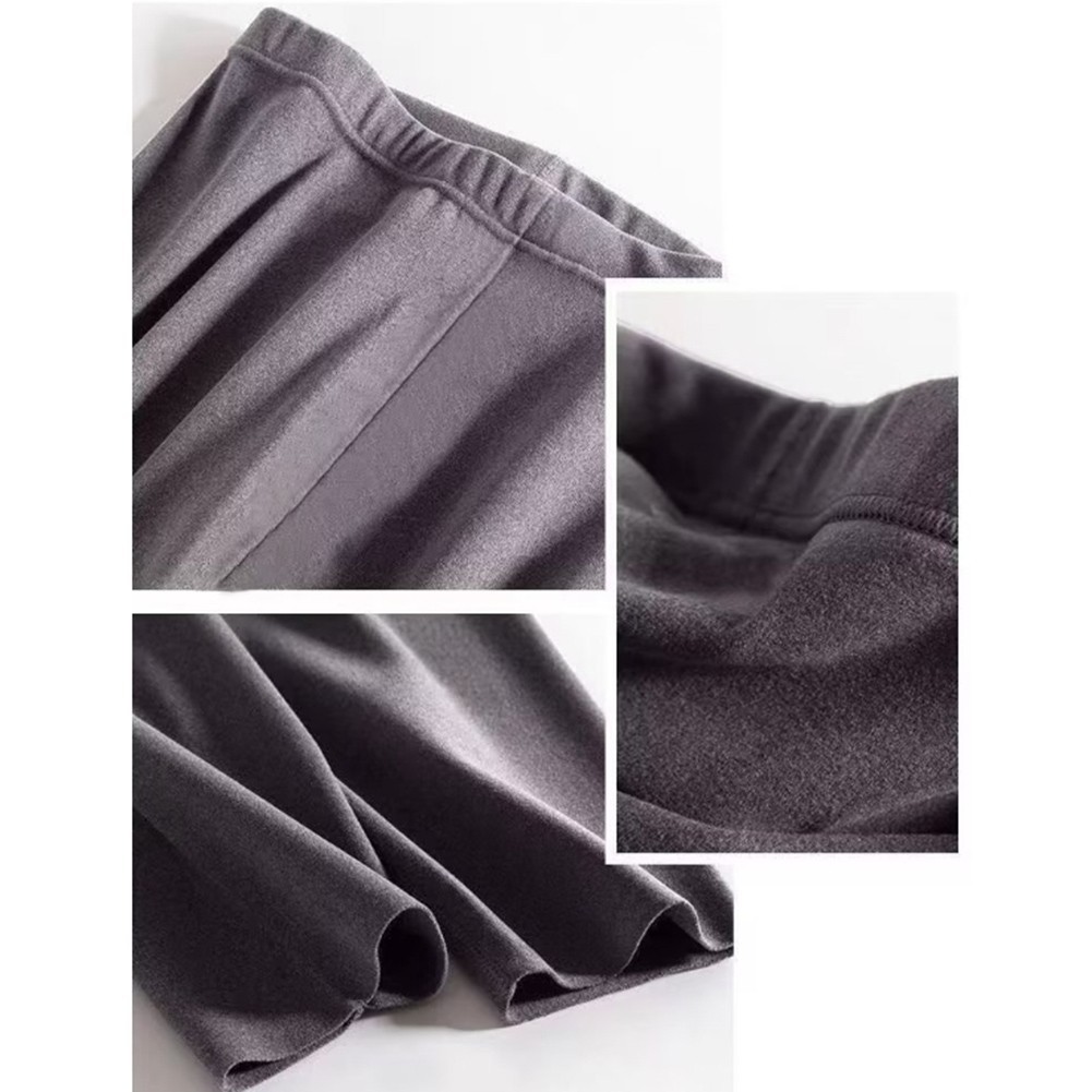 Thermal Pants for Men Full Length Fleece Lined for Slim Fit Long Johns Underwear