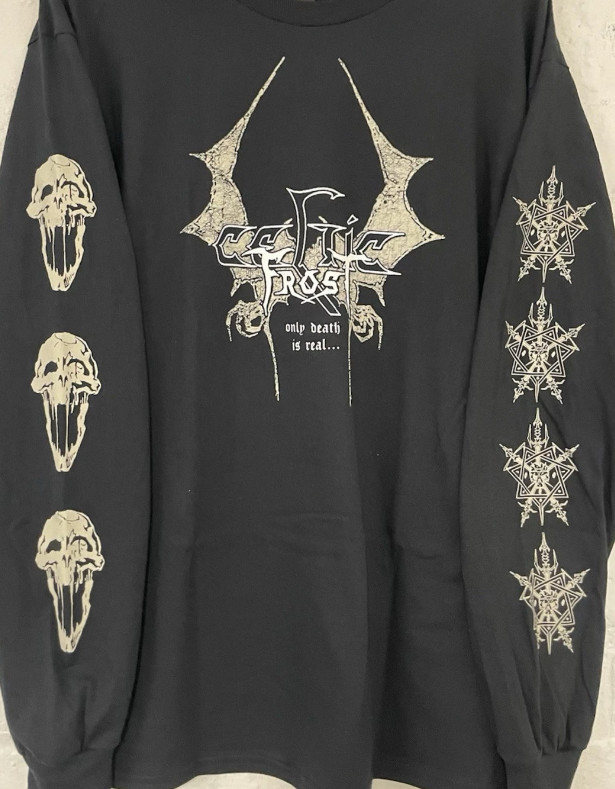 Celtic Frost ONLY DEATH IS REAL long sleeve Shirt All sizes 2F510