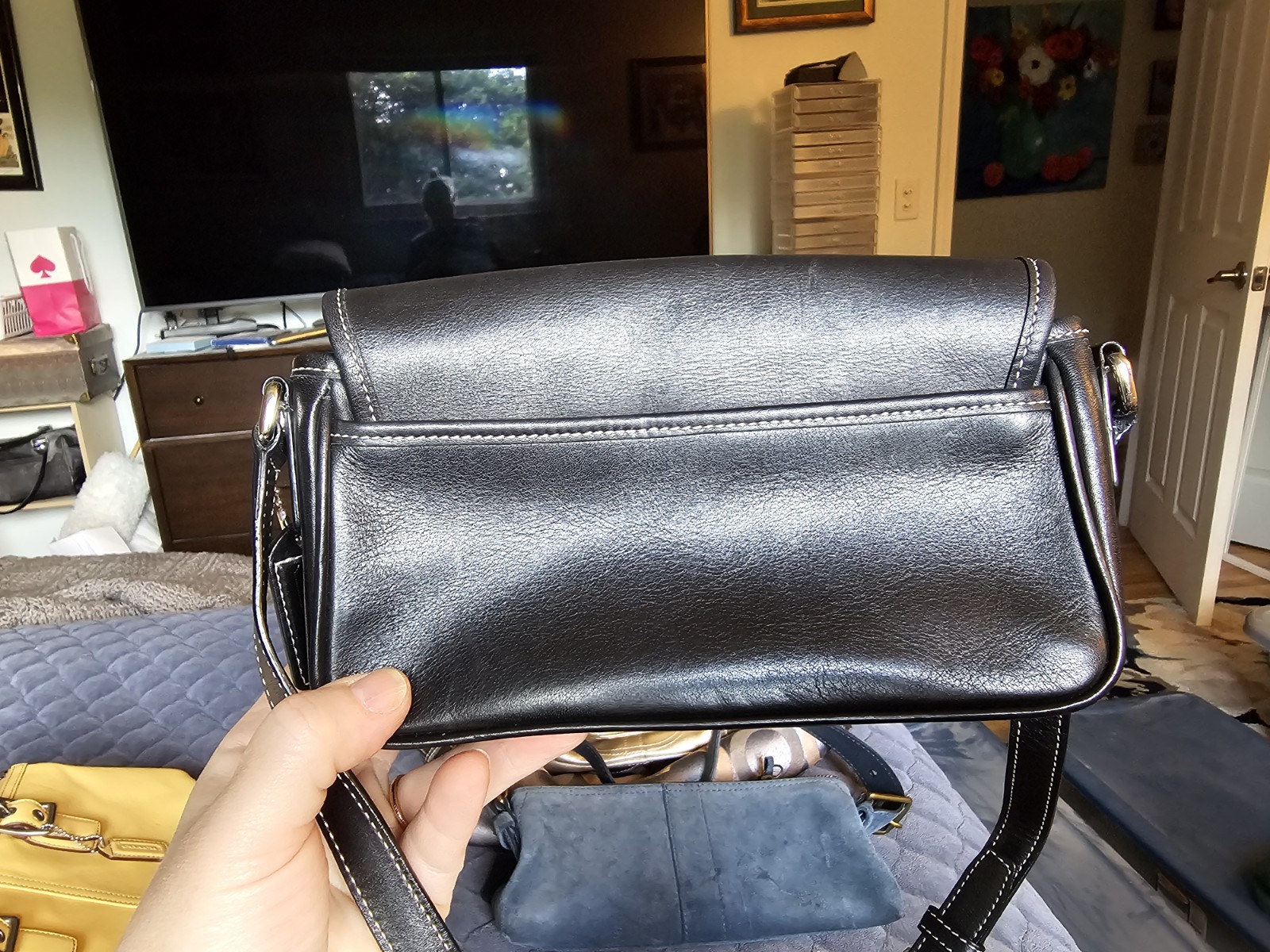 Black Coach Bleeker Crossbody 2000s Y2K