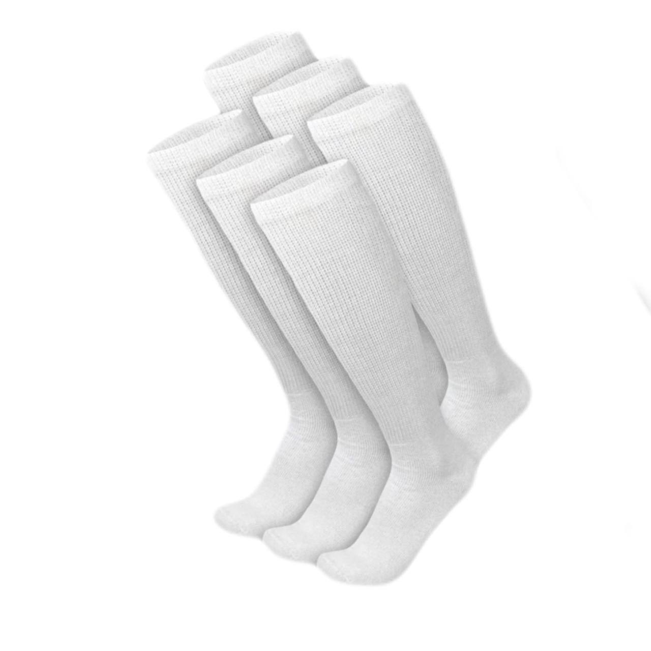 5-100 Dozens Wholesale Bulk Lots Men’s Diabetic Over The Calf Socks 10-13 13-16