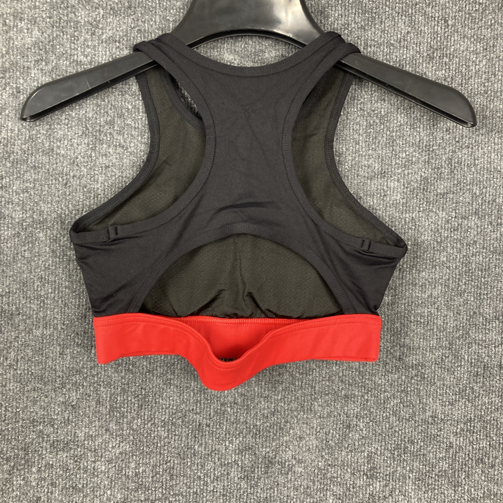 Gre8 Active Wear Women Small Red Black Racer Back Sports Bra & Leggings Set NEW
