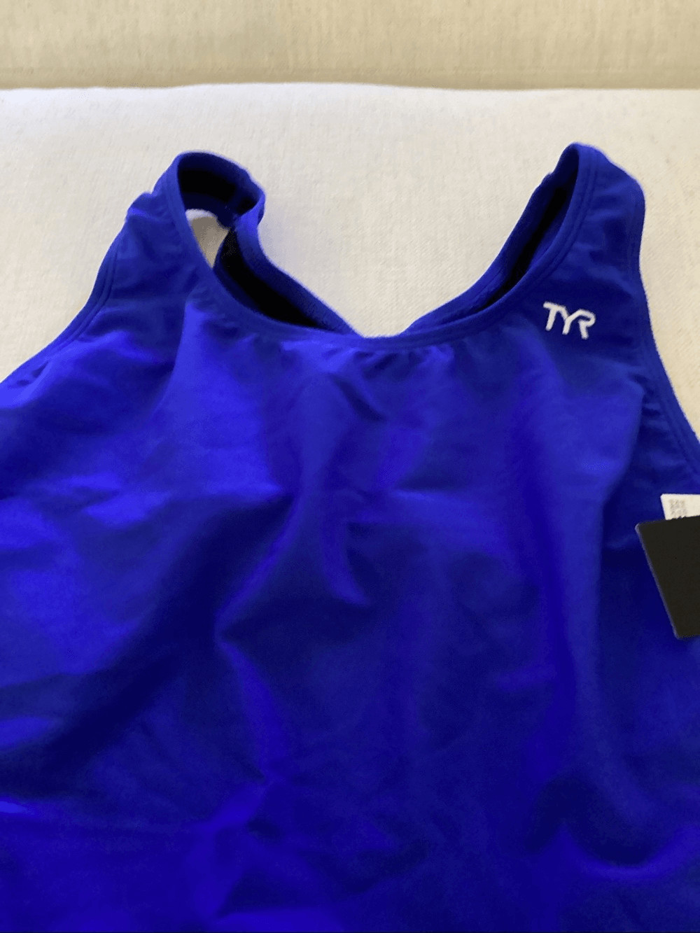 TYR Solid Maxfit Swimsuit, Royal Blue,Size 42 (2X), NWT