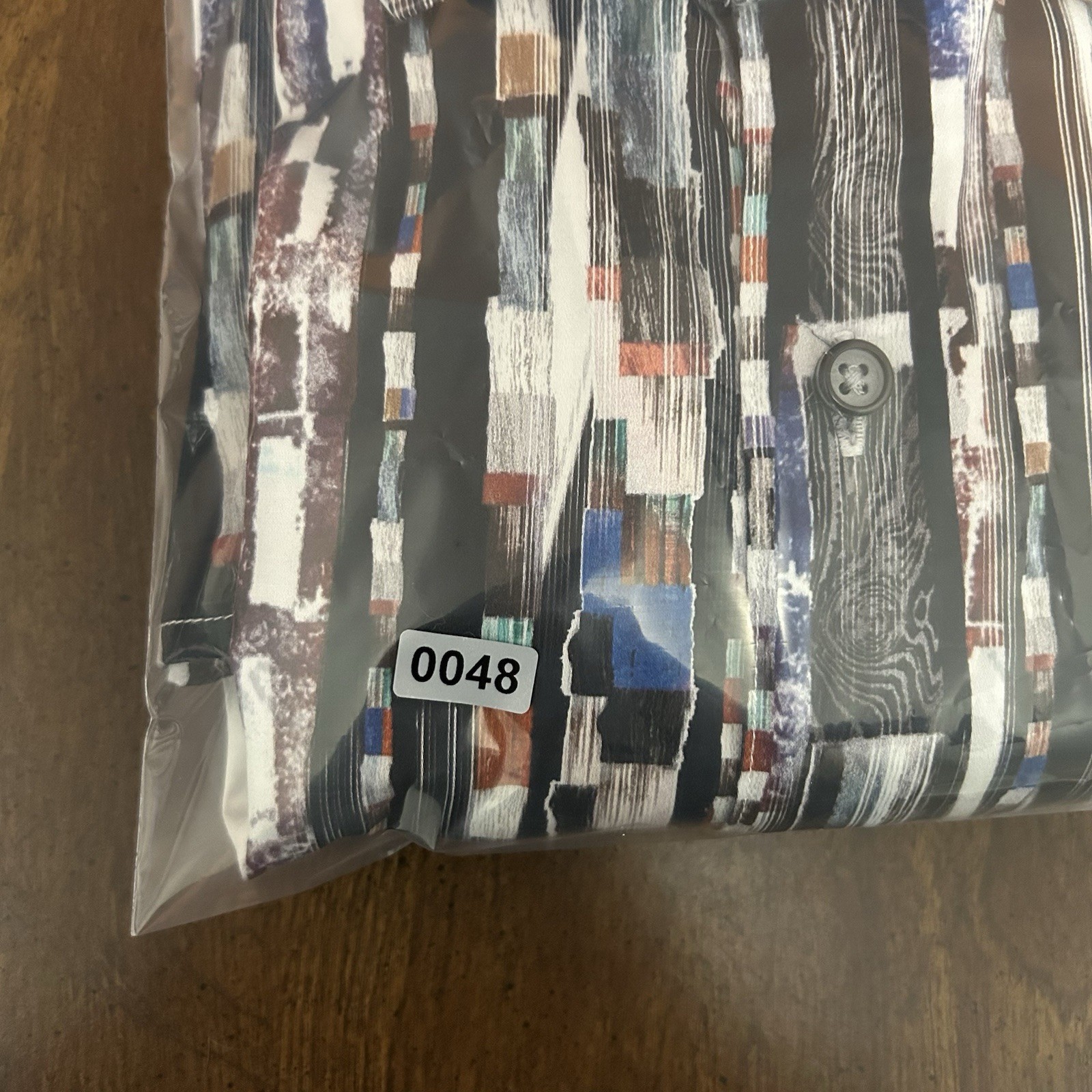 Robert Graham Knowledge Wisdom Truth Men’s Large Multicolor Abstract Print Shirt