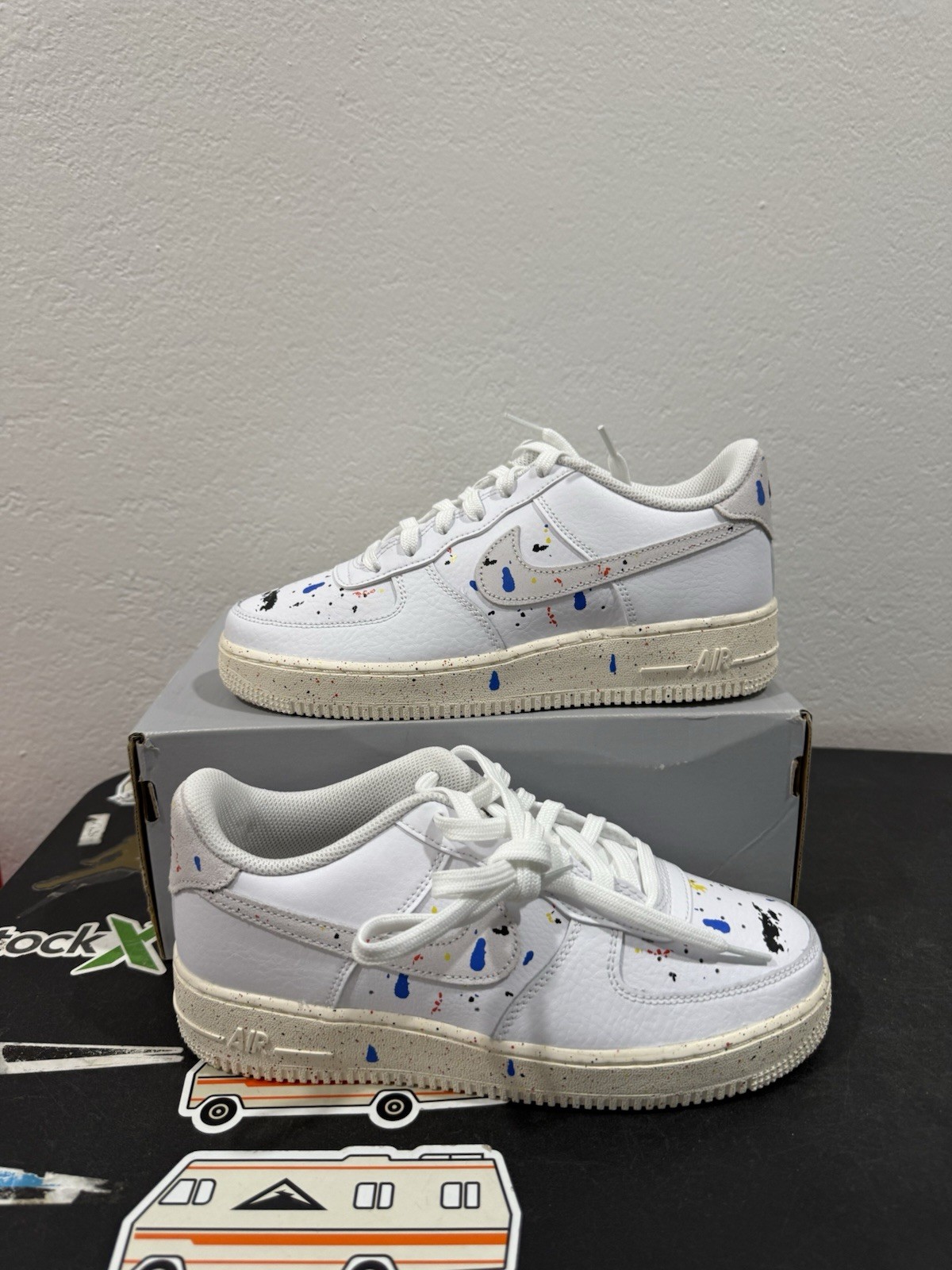 Big Kid’s Nike Air Force 1 LV8 3 White/White-Sail-White (DJ2598 100) – 6.5