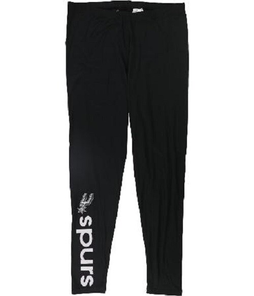 G-lll NBA San Antonio Spurs Black Leggings with Team Name/Logo Medium