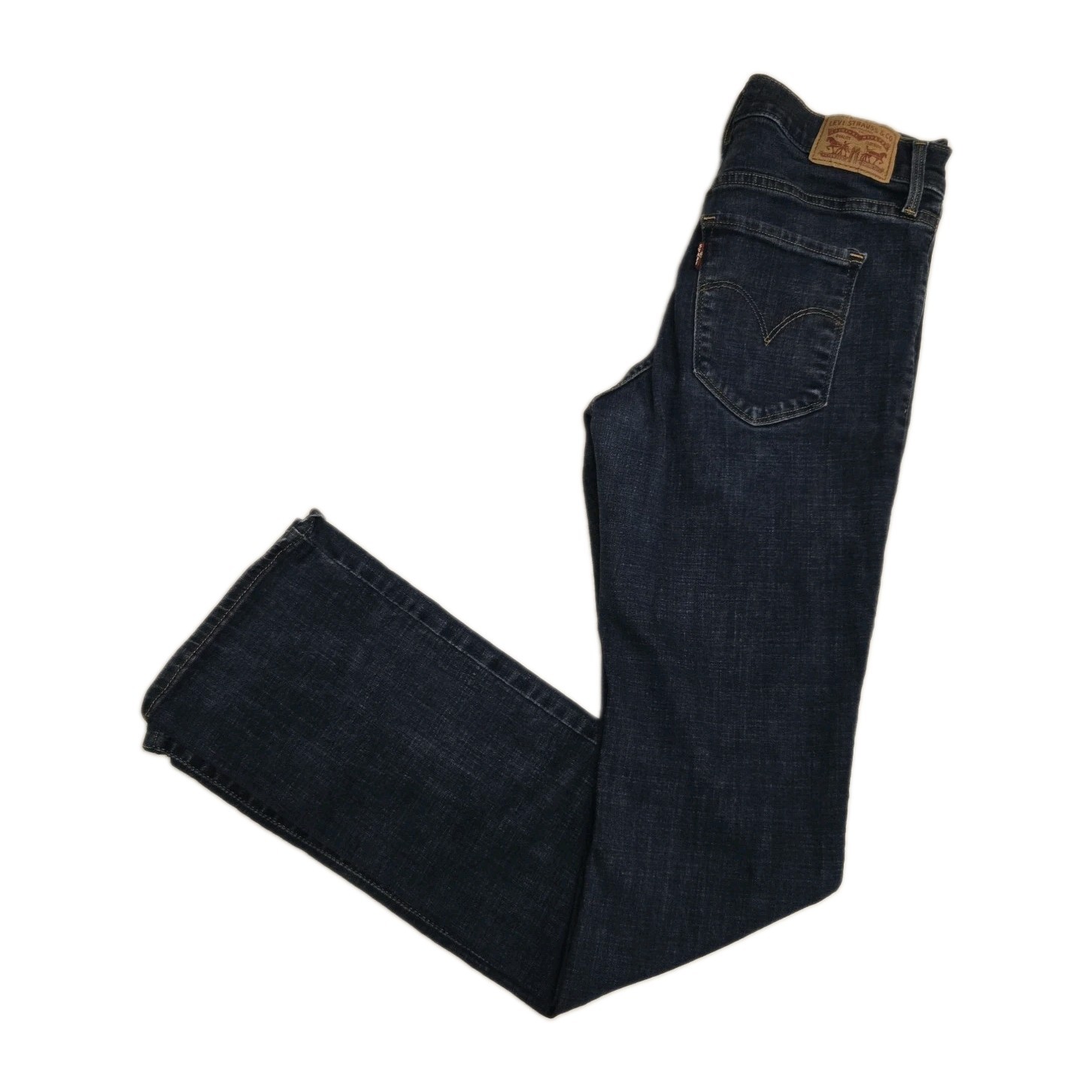 Levi’s 315 Shaping Mid-Rise Bootcut Blue Denim Jeans Women’s Size 28 X 32