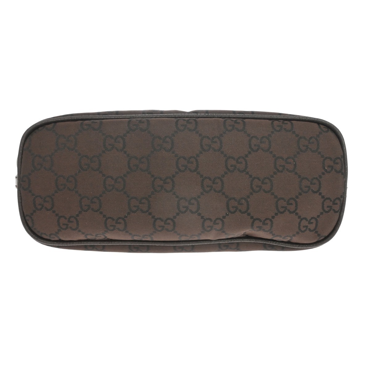 Best06 Gucci Brown Canvas GG Tote Handbag 257300 204046 BQ01177
