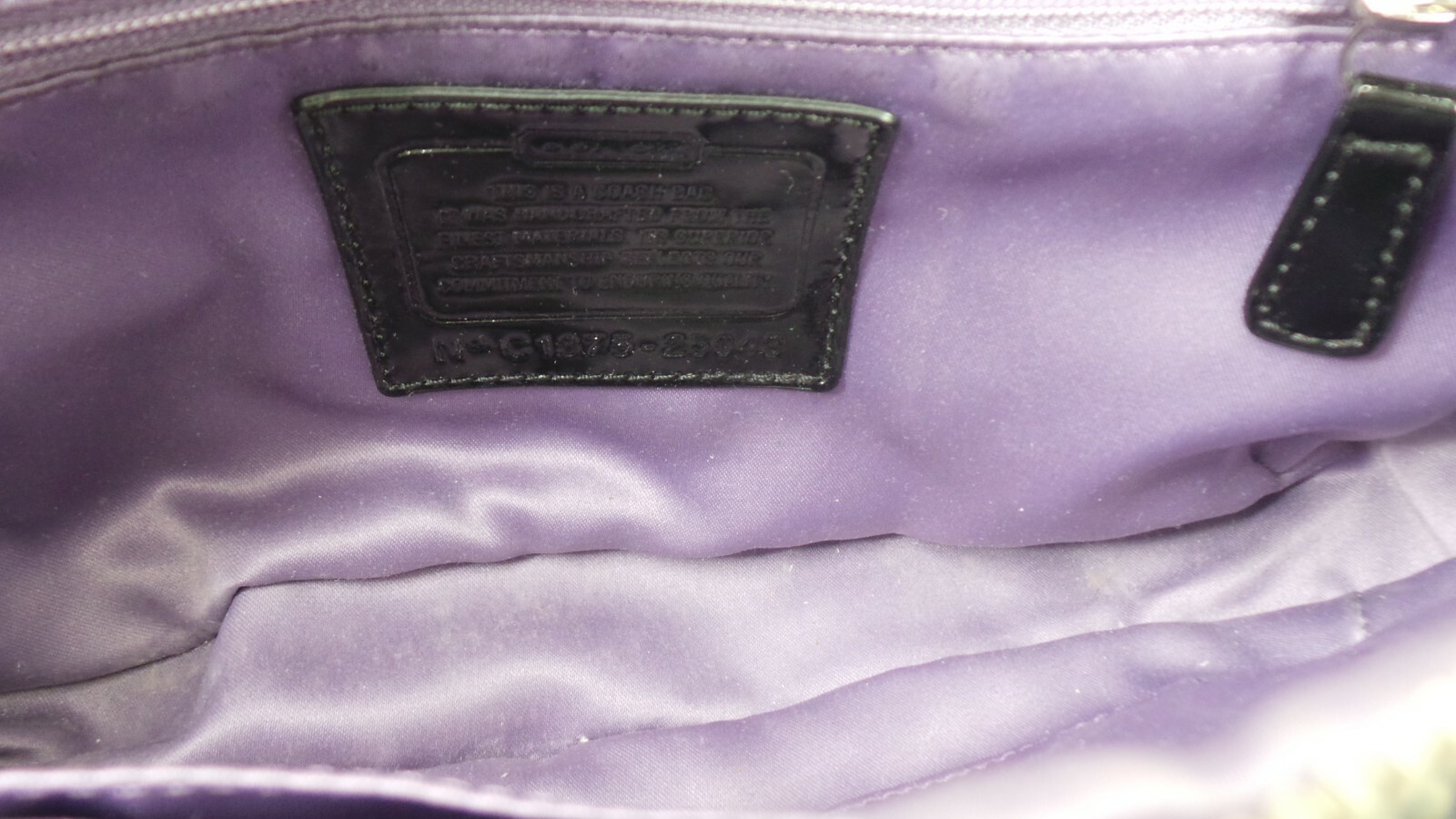 WOMENS COACH BAG C 1375-25043 (119364-1 JO BY8D)