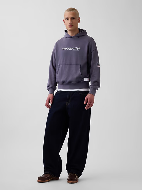 NEW – GAP, FIFA WORLD CUP VintageSoft Terry Oversized Hoodie – SALE OFF