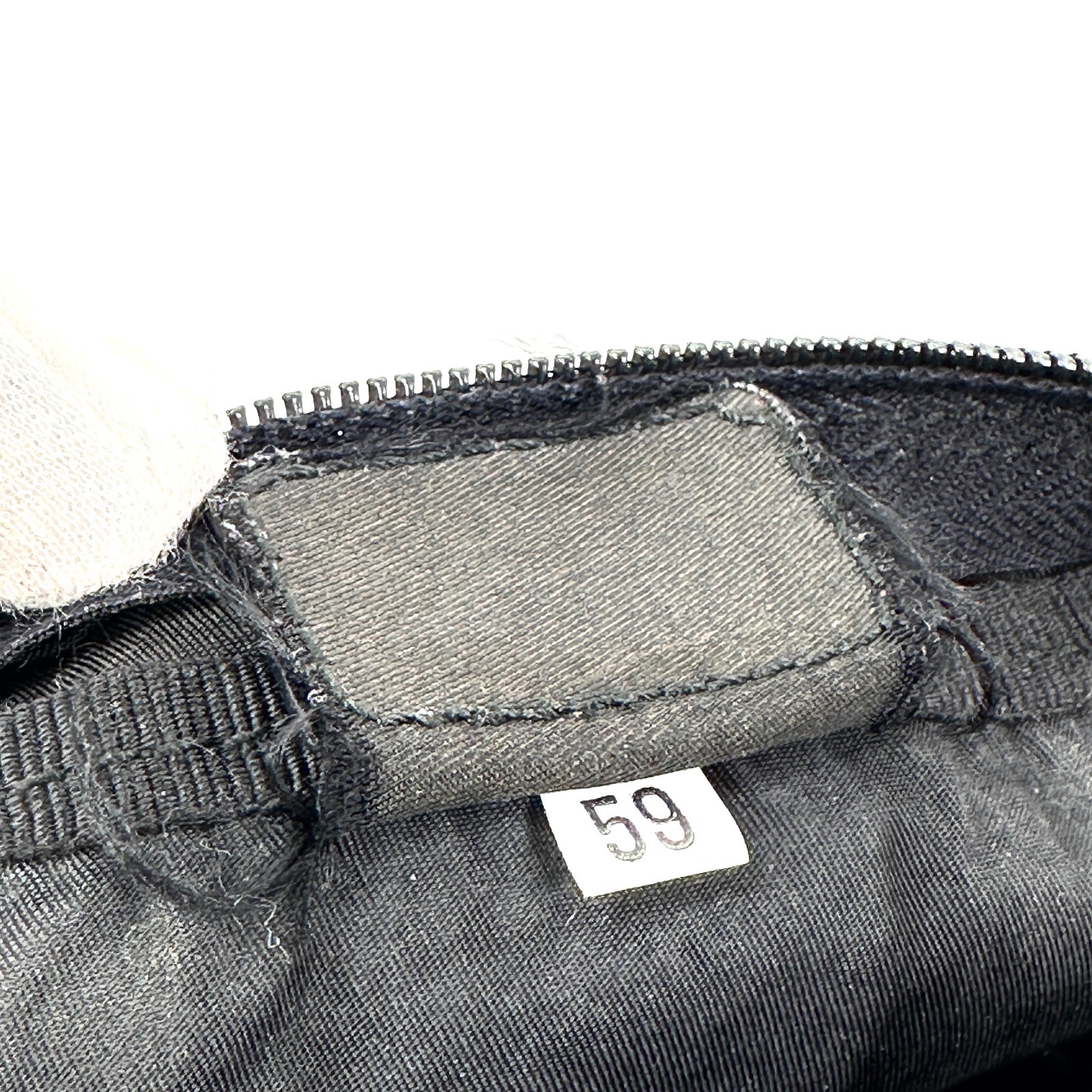 PRADA Cosmetic Pouch Nylon Black Authentic