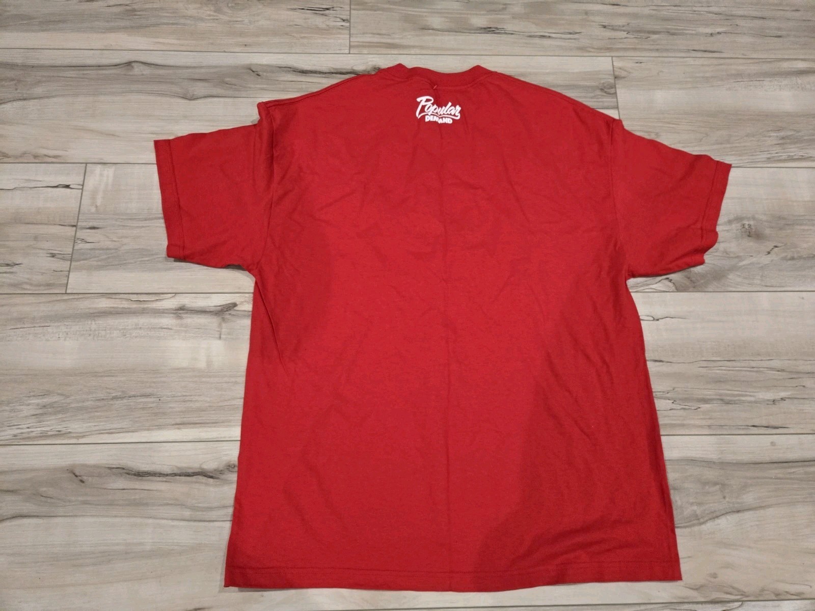 NWT Mens Popular Demand Ransom Red T Shirt Size XL retro