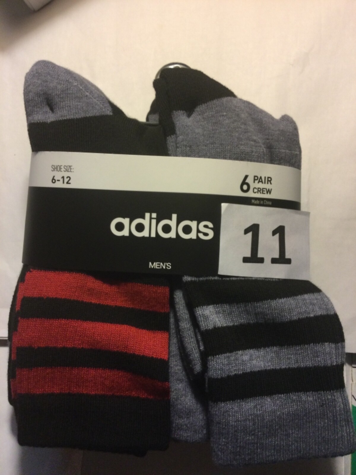 Adidas Low Cut No Show Crew Socks Men New Tags Black Gray White Blue Green
