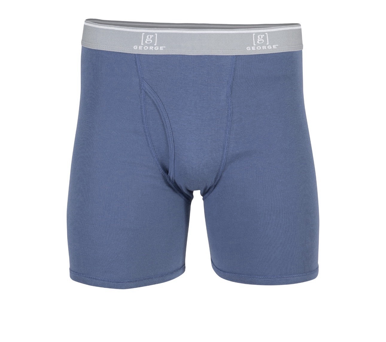 George 6 Pack Men Boxer Briefs Moisture Wicking, Tag Free, Size L 36-38 NWT