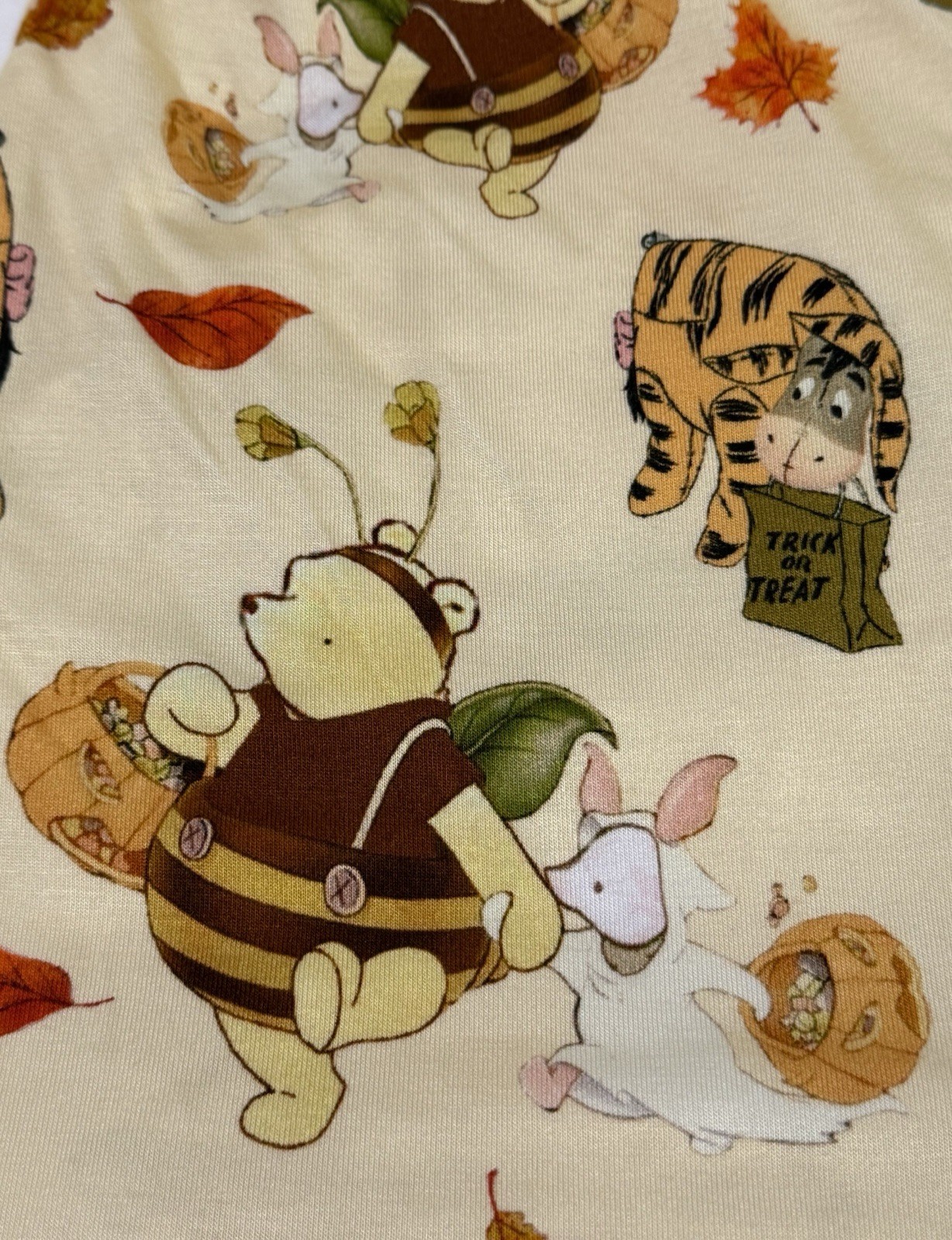 LITTLE SNUGGLES X CHARLIE’S PROJECT BAMBOO FABRIC POOH PAJAMA PANTS: SMALL